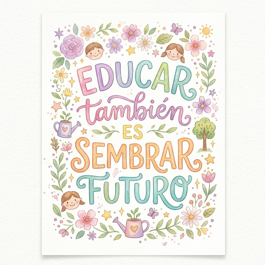Educar también es sembrar futuro